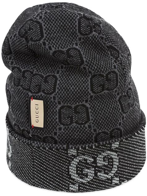 gucci buckhat transparent|farfetch Gucci beanies.